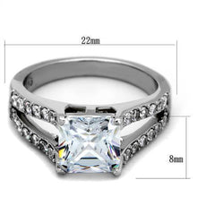 Load image into Gallery viewer, Wedding Rings for Women Engagement Cubic Zirconia Promise Ring Set for Her in Silver Tone Mexicali - Jewelry Store by Erik Rayo
