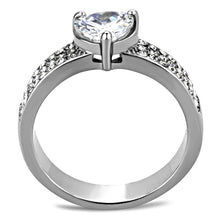 Load image into Gallery viewer, Wedding Rings for Women Engagement Cubic Zirconia Promise Ring Set for Her in Silver Tone Portici - Jewelry Store by Erik Rayo

