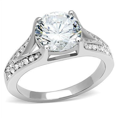Wedding Rings for Women Engagement Cubic Zirconia Promise Ring Set for Her in Silver Tone Taipei - Jewelry Store by Erik Rayo
