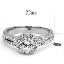 Load image into Gallery viewer, Wedding Rings for Women Engagement Cubic Zirconia Promise Ring Set for Her in Silver Tone Tijuana - Jewelry Store by Erik Rayo
