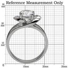 Load image into Gallery viewer, Wedding Rings for Women Engagement Cubic Zirconia Promise Ring Set for Her in Silver Tone TK066 - Jewelry Store by Erik Rayo
