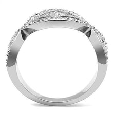 Load image into Gallery viewer, Wedding Rings for Women Engagement Cubic Zirconia Promise Ring Set for Her in Silver Tone with Top Grade Crystal Liguri - Jewelry Store by Erik Rayo
