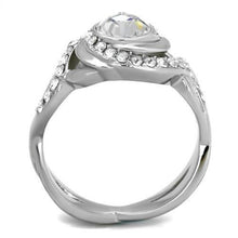 Load image into Gallery viewer, Wedding Rings for Women Engagement Cubic Zirconia Promise Ring Set for Her in Silver Tone with Top Grade Crystal Poder - Jewelry Store by Erik Rayo
