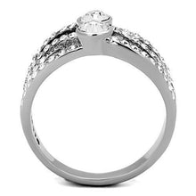 Load image into Gallery viewer, Wedding Rings for Women Engagement Cubic Zirconia Promise Ring Set for Her in Silver Tone with Top Grade Crystal Vasto - Jewelry Store by Erik Rayo

