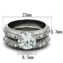 Load image into Gallery viewer, Wedding Rings for Women Engagement Cubic Zirconia Promise Ring Set for Her TK1228 - Jewelry Store by Erik Rayo
