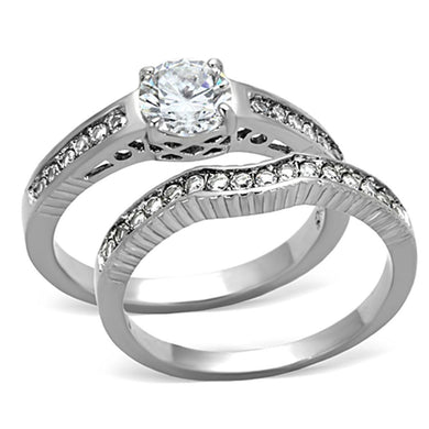 Wedding Rings for Women Engagement Cubic Zirconia Promise Ring Set for Her TK1231 - Jewelry Store by Erik Rayo