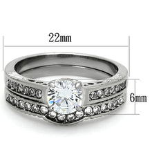 Load image into Gallery viewer, Wedding Rings for Women Engagement Cubic Zirconia Promise Ring Set for Her TK1231 - Jewelry Store by Erik Rayo
