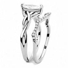 Load image into Gallery viewer, Women&#39;s Ring Engagement Wedding Marquise Set Stainless Steel Ring with AAA Grade CZ in Clear - Jewelry Store by Erik Rayo

