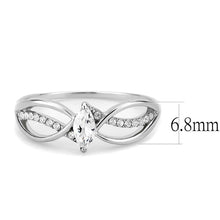 Load image into Gallery viewer, Women&#39;s Ring Wedding Marquise Cut Stainless Steel Ring with AAA Grade CZ in Clear - Jewelry Store by Erik Rayo
