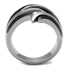 Load image into Gallery viewer, Womens Black Ring Anillo Para Mujer y Ninos Kids 316L Stainless Steel Ring with No Stone Alake - Jewelry Store by Erik Rayo
