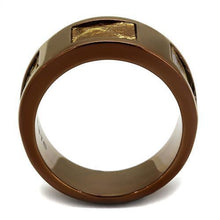 Load image into Gallery viewer, Womens Coffee Brown Ring Anillo Cafe Para Mujer Stainless Steel with No Stone Sorreto - Jewelry Store by Erik Rayo
