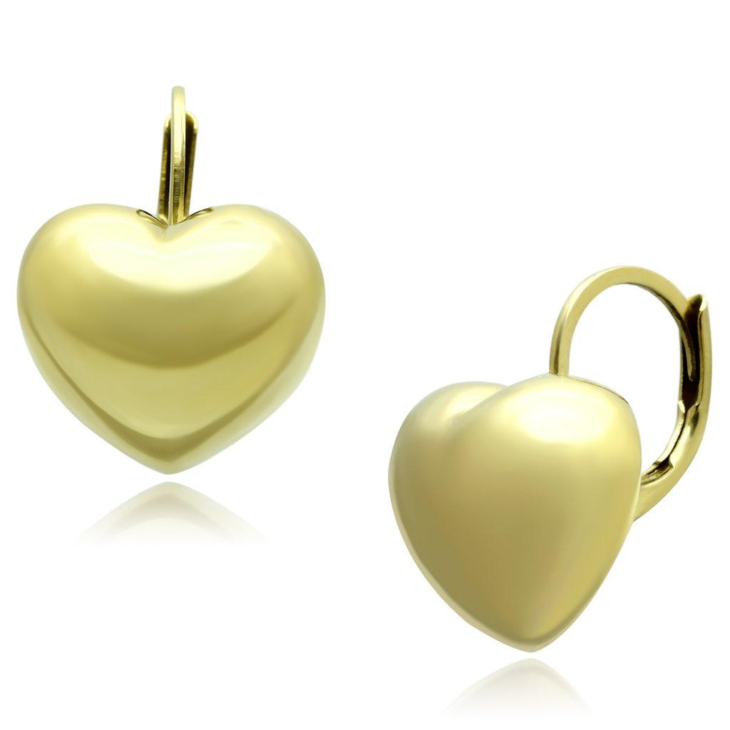 Womens Earrings Gold Stainless Steel with No Stone - Jewelry Store by Erik Rayo