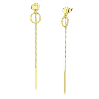 Womens Earrings Gold Stainless Steel with No Stone - Jewelry Store by Erik Rayo