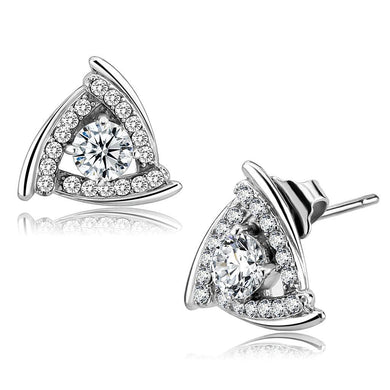 Womens Earrings No Plating Stainless Steel with AAA Grade CZ - Jewelry Store by Erik Rayo