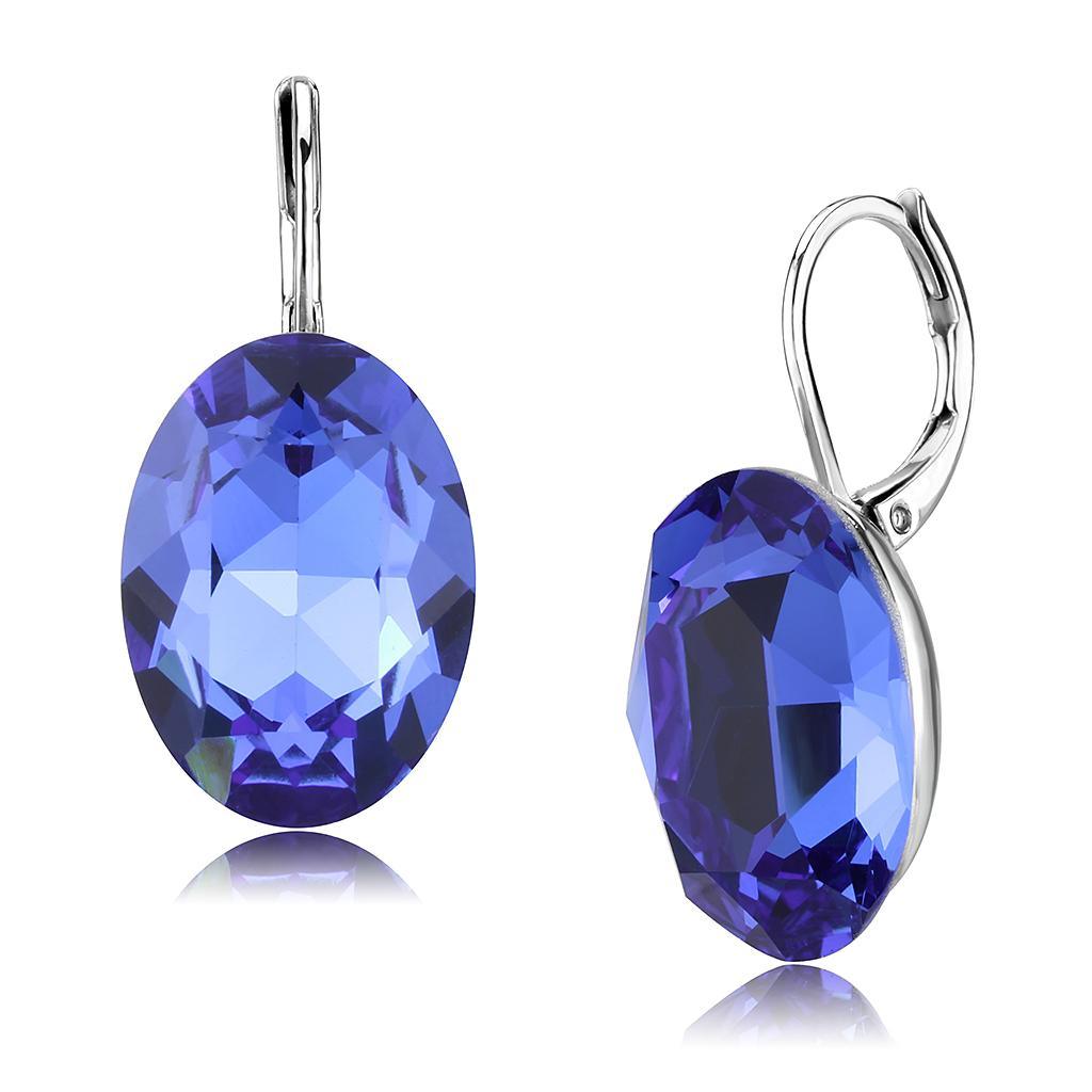 Womens Earrings No Plating Stainless Steel with Top Grade Crystal - ErikRayo.com