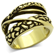 Load image into Gallery viewer, Womens Gold Ring 316L Stainless Steel Anillo Color Oro Para Mujer Ninas Acero Inoxidable Rebecca - Jewelry Store by Erik Rayo
