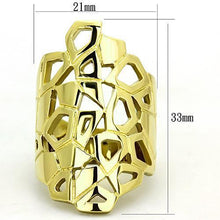Load image into Gallery viewer, Womens Gold Ring Stainless Steel Anillo Color Oro Para Mujer Ninas Acero Inoxidable Atara - Jewelry Store by Erik Rayo
