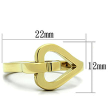 Load image into Gallery viewer, Womens Gold Ring Stainless Steel Anillo Color Oro Para Mujer Ninas Acero Inoxidable Ephrath - Jewelry Store by Erik Rayo
