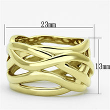 Load image into Gallery viewer, Womens Gold Ring Stainless Steel Anillo Color Oro Para Mujer Ninas Acero Inoxidable Keturah - Jewelry Store by Erik Rayo
