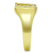 Load image into Gallery viewer, Womens Gold Ring Stainless Steel Anillo Color Oro Para Mujer Ninas Acero Inoxidable with Top Grade Crystal in Clear Michal - Jewelry Store by Erik Rayo
