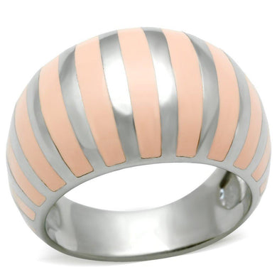 Womens Gold Rings High polished (no plating) 316L Stainless Steel Ring with No Stone TK223 - Jewelry Store by Erik Rayo