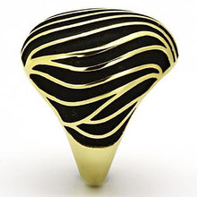 Load image into Gallery viewer, Womens Gold Zebra Ring Stainless Steel Anillo Color Oro Para Mujer Ninas Acero Inoxidable Myra - Jewelry Store by Erik Rayo
