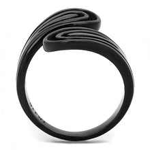 Load image into Gallery viewer, Womens Light Black Ring Anillo Para Mujer y Ninos Girls 316L Stainless Steel Ring with No Stone Gali - Jewelry Store by Erik Rayo
