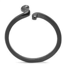 Load image into Gallery viewer, Womens Light Black Ring Anillo Para Mujer Stainless Steel Ring with No Stone Selena - Jewelry Store by Erik Rayo
