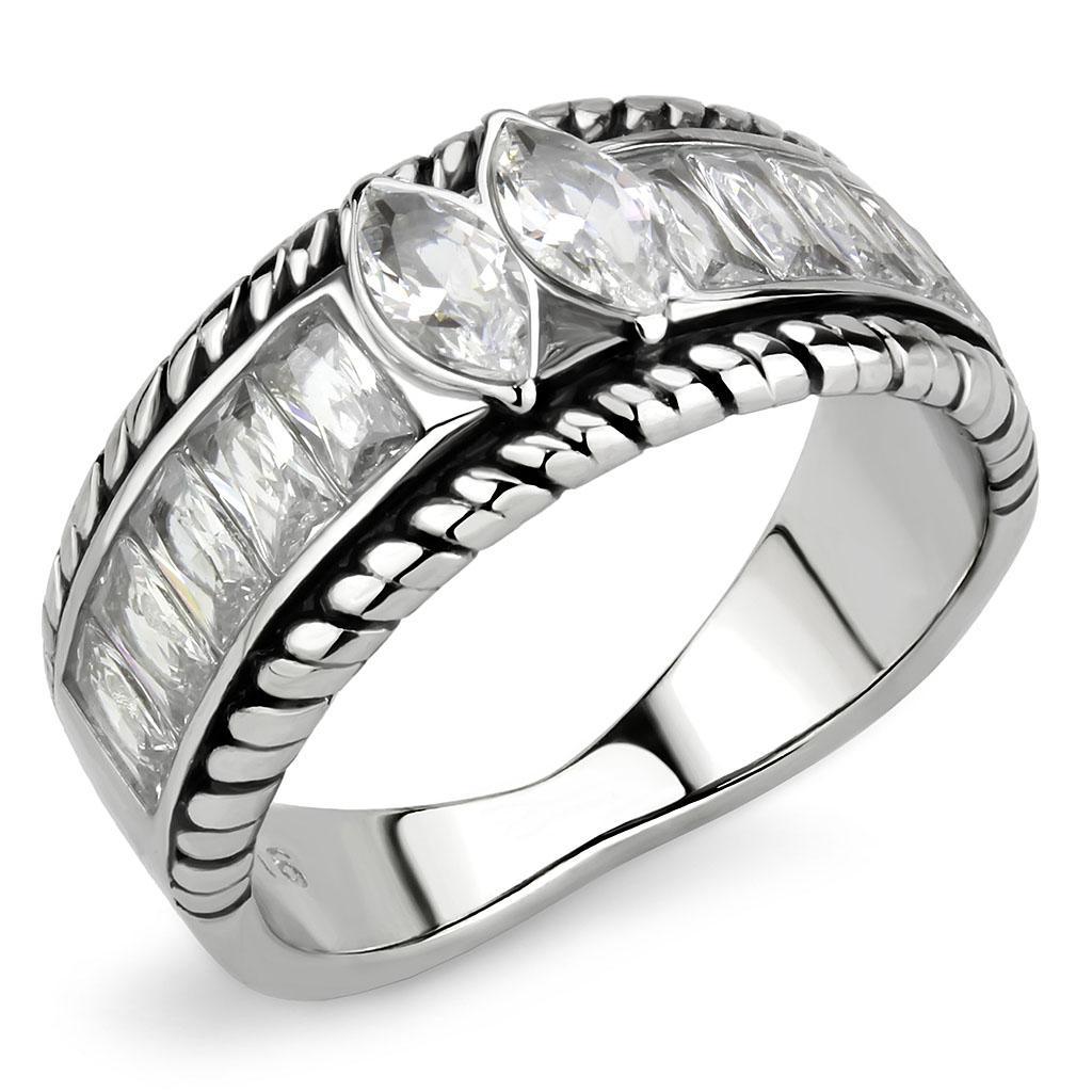 Womens Ring Anillo Para Mujer y Ninos Unisex Kids Stainless Steel Ring Carpi - Jewelry Store by Erik Rayo