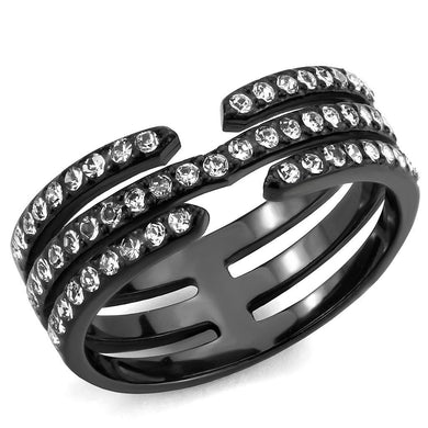 Womens Ring Anillo Para Mujer Stainless Steel Ring with Top Grade Crystal Melfi - Jewelry Store by Erik Rayo