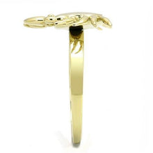 Load image into Gallery viewer, Womens Ring Gold Crab Stainless Steel Ring with No Stone - Jewelry Store by Erik Rayo
