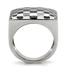 Load image into Gallery viewer, Womens Ring High polished (no plating) 316L Stainless Steel Ring with No Stone TK040 - Jewelry Store by Erik Rayo
