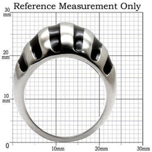 Load image into Gallery viewer, Womens Rings High polished (no plating) 316L Stainless Steel Ring with No Stone TK038 - Jewelry Store by Erik Rayo
