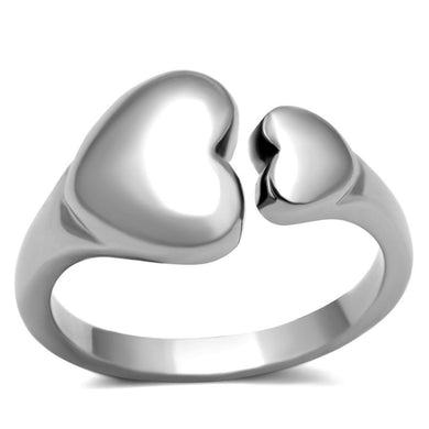 Womens Rings High polished (no plating) 316L Stainless Steel Ring with No Stone TK1000 - Jewelry Store by Erik Rayo