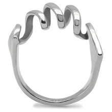 Load image into Gallery viewer, Womens Rings High polished (no plating) 316L Stainless Steel Ring with No Stone TK145 - Jewelry Store by Erik Rayo
