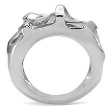 Load image into Gallery viewer, Womens Rings High polished (no plating) 316L Stainless Steel Ring with No Stone TK146 - Jewelry Store by Erik Rayo
