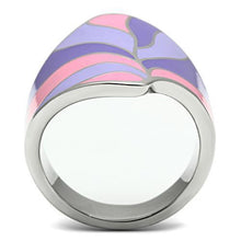 Load image into Gallery viewer, Womens Rings High polished (no plating) 316L Stainless Steel Ring with No Stone TK256 - Jewelry Store by Erik Rayo
