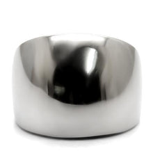 Load image into Gallery viewer, Womens Rings High polished (no plating) Stainless Steel Ring with No Stone TK034 - Jewelry Store by Erik Rayo
