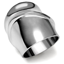 Load image into Gallery viewer, Womens Rings High polished (no plating) Stainless Steel Ring with No Stone TK036 - Jewelry Store by Erik Rayo

