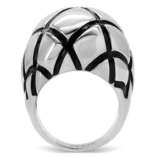 Load image into Gallery viewer, Womens Rings High polished (no plating) Stainless Steel Ring with No Stone TK139 - Jewelry Store by Erik Rayo
