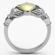 Load image into Gallery viewer, Womens Rings Two-Tone IP Gold (Ion Plating) 316L Stainless Steel Ring with No Stone TK1157 - Jewelry Store by Erik Rayo
