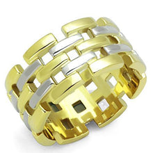 Load image into Gallery viewer, Womens Rings Two-Tone IP Gold (Ion Plating) Stainless Steel Ring with No Stone TK1705 - Jewelry Store by Erik Rayo
