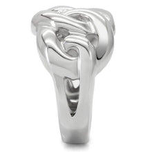 Load image into Gallery viewer, Womens Silver Ring High polished (no plating) 316L Stainless Steel Ring with No Stone TK147 - Jewelry Store by Erik Rayo
