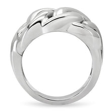 Load image into Gallery viewer, Womens Silver Ring High polished (no plating) Stainless Steel Ring with No Stone TK147 - Jewelry Store by Erik Rayo
