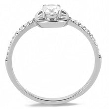 Load image into Gallery viewer, Rings for Women Silver 316L Stainless Steel DA238 - AAA Grade Cubic Zirconia in Clear
