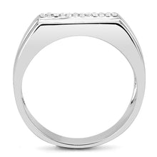 Load image into Gallery viewer, Rings for Women Silver 316L Stainless Steel DA251 - AAA Grade Cubic Zirconia in Clear
