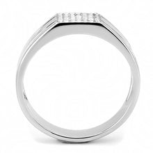 Load image into Gallery viewer, Rings for Women Silver 316L Stainless Steel DA253 - AAA Grade Cubic Zirconia in Clear
