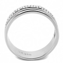 Load image into Gallery viewer, Rings for Women Silver 316L Stainless Steel DA275 - AAA Grade Cubic Zirconia in Clear
