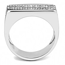 Load image into Gallery viewer, Rings for Women Silver 316L Stainless Steel DA279 - AAA Grade Cubic Zirconia in Clear

