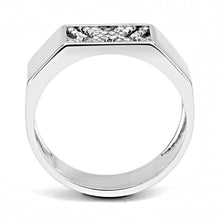 Load image into Gallery viewer, Rings for Women Silver 316L Stainless Steel DA285 - AAA Grade Cubic Zirconia in Clear
